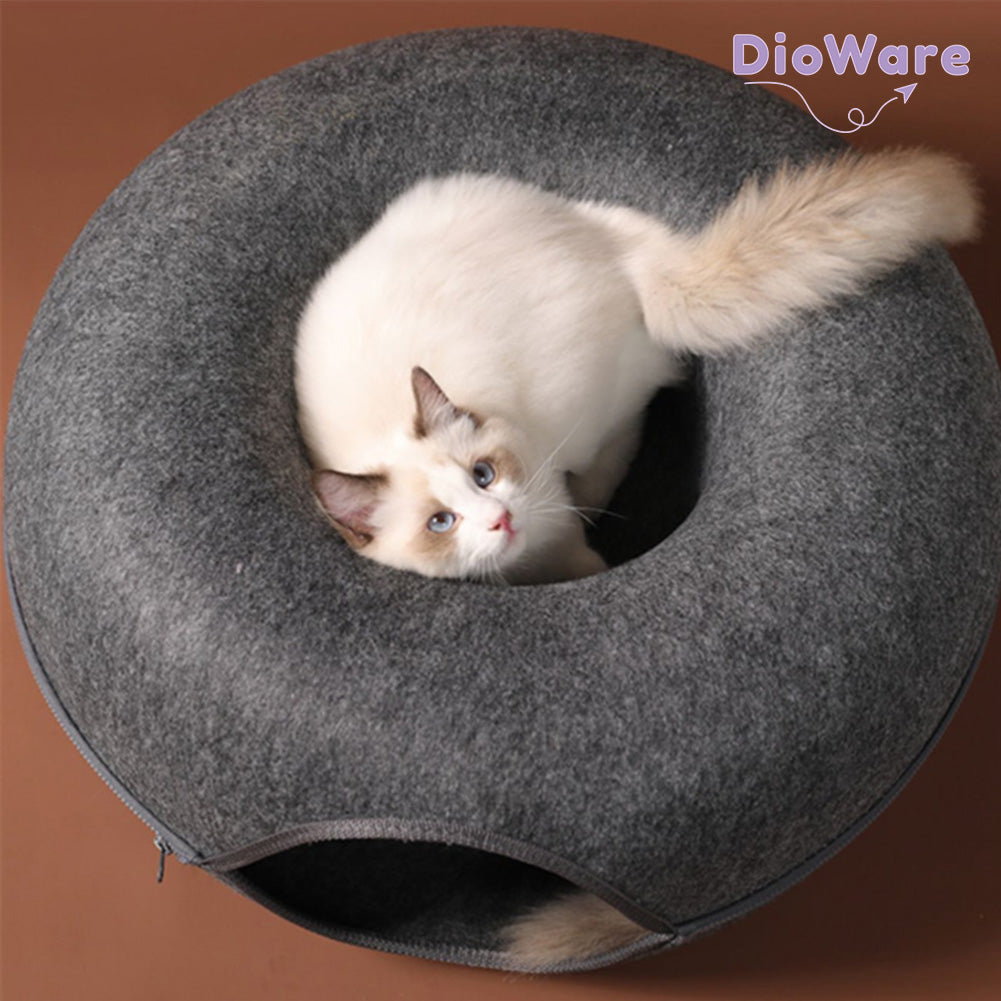 Purr-fect Cosy Kat Bed and Speeltunnel