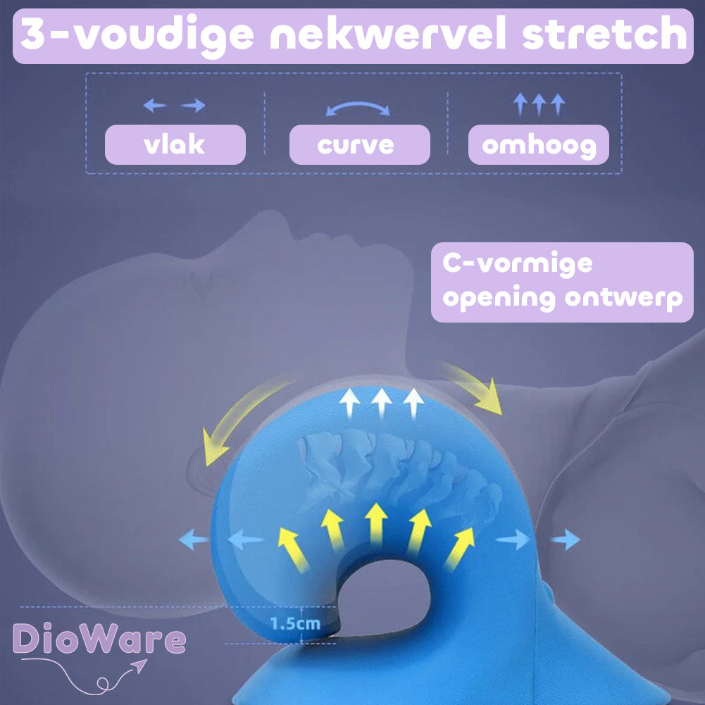 NekCloud™ - Nekpijn Verlichtend Massage Kussen