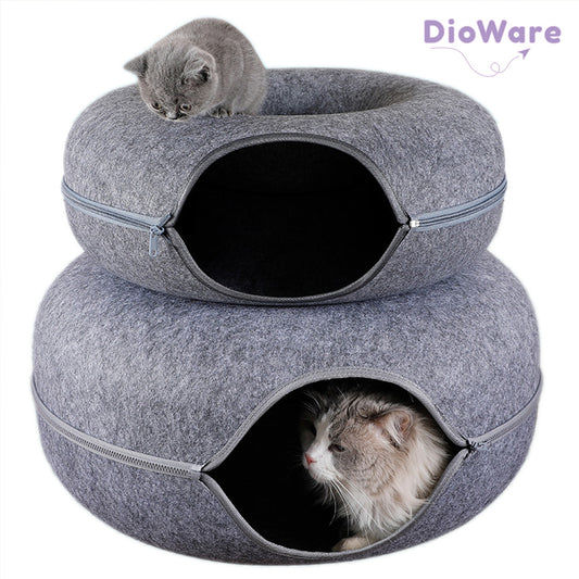 Purr-fect Cosy Kat Bed and Speeltunnel