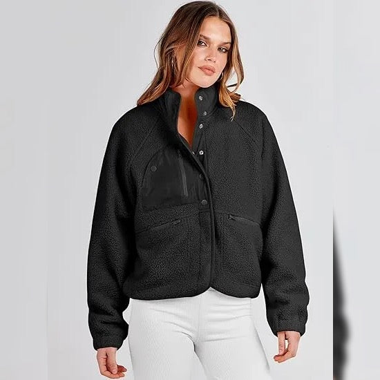 Nieuwe Elegante Fleece Jas