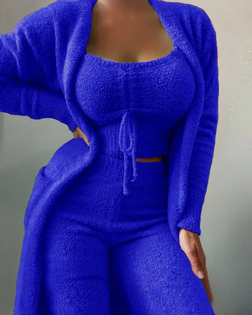Luxe Velvet Pajamaset voor dames