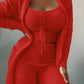 Luxe Velvet Pajamaset voor dames