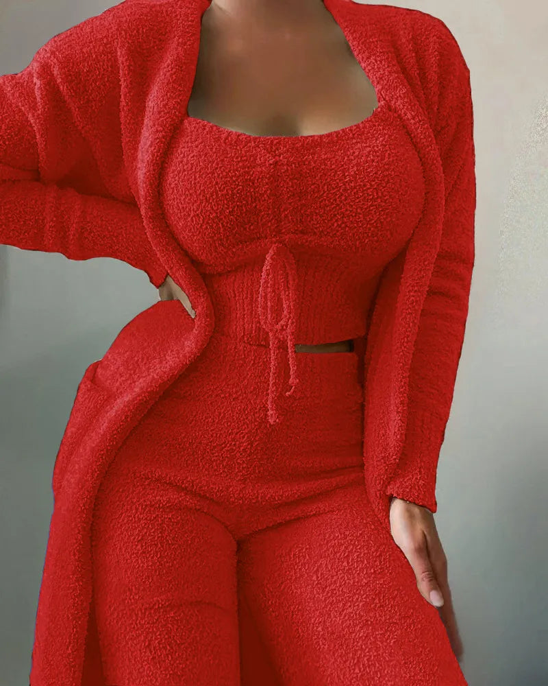 Luxe Velvet Pajamaset voor dames