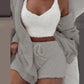 Luxe Pluizige Pyjama set